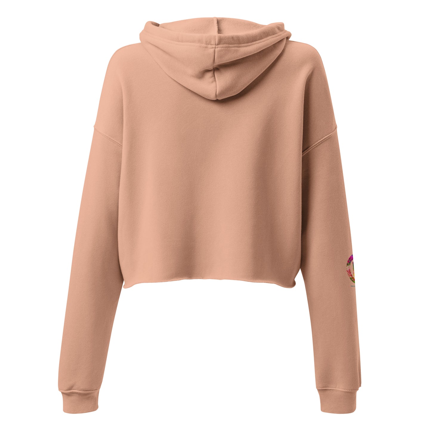 Mama Chic: Celebrating Mothers Women’s Crop Hoodie