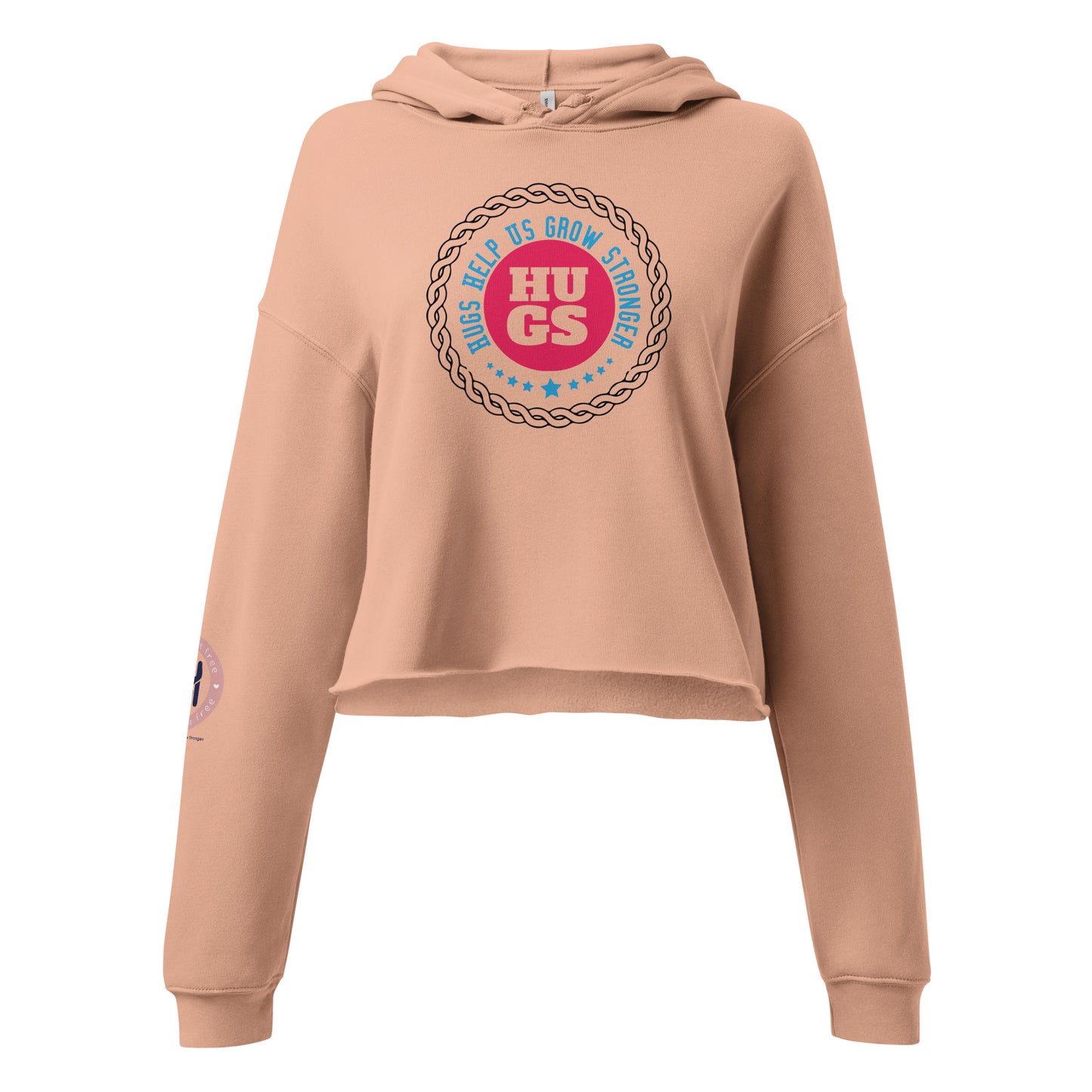 Stylish Links: Hugs Are Free Crop Hoodie