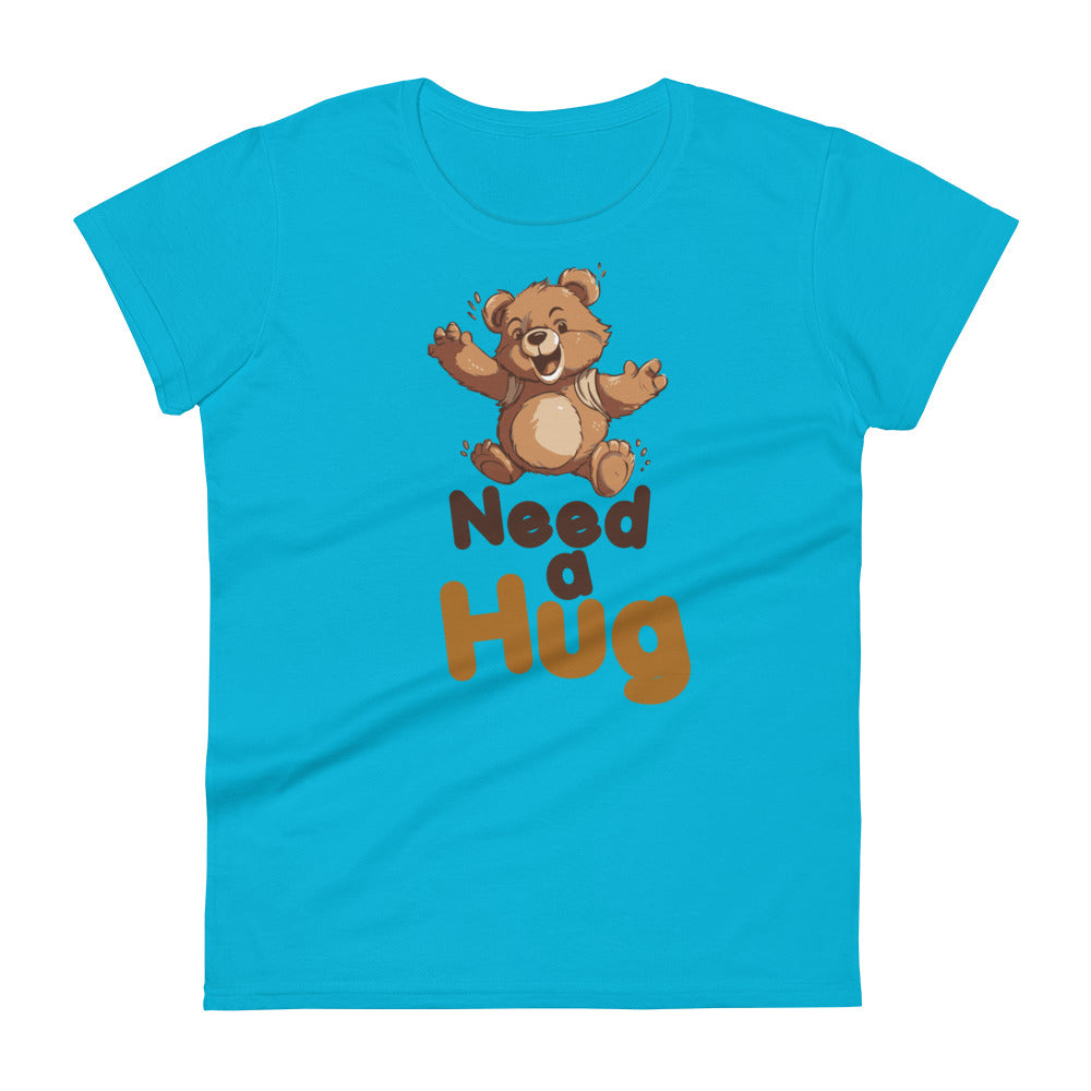 Teddy Love: Hugs Are Free Teddy Bear Women’s Tee