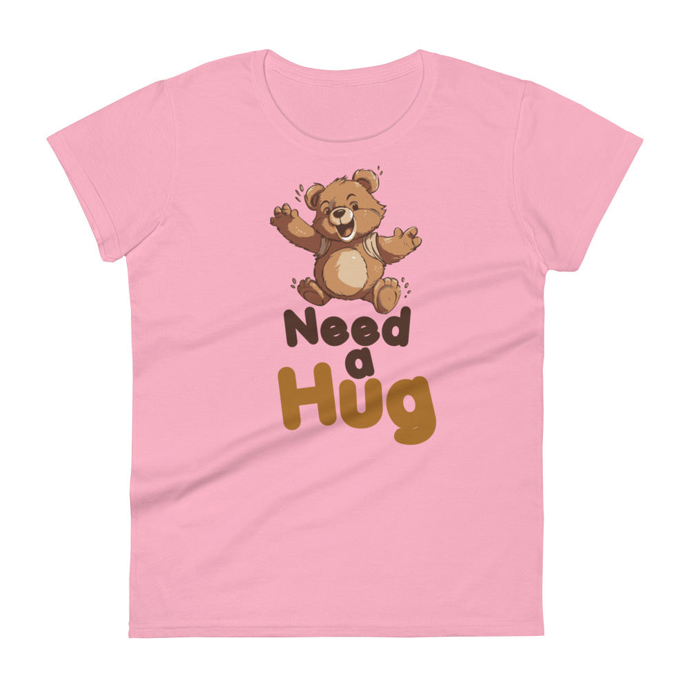 Teddy Love: Hugs Are Free Teddy Bear Women’s Tee