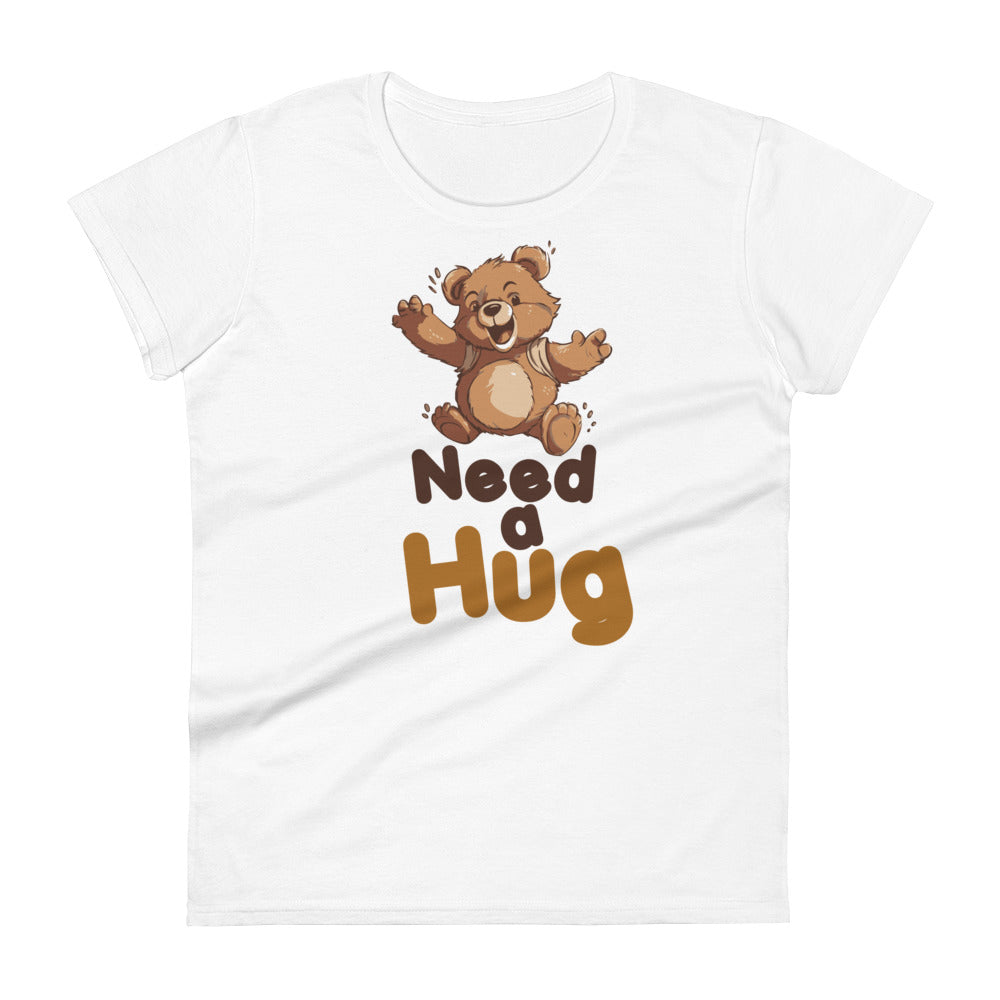 Teddy Love: Hugs Are Free Teddy Bear Women’s Tee