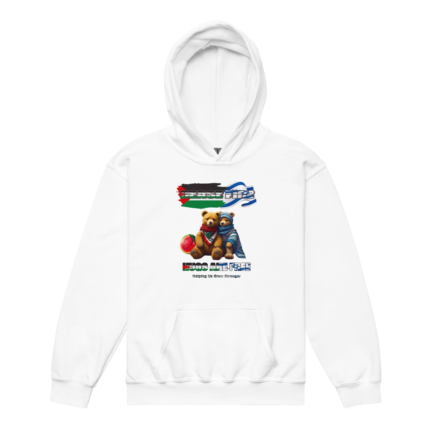 Peace and Unity Kid's Heavy Blend Hoodie