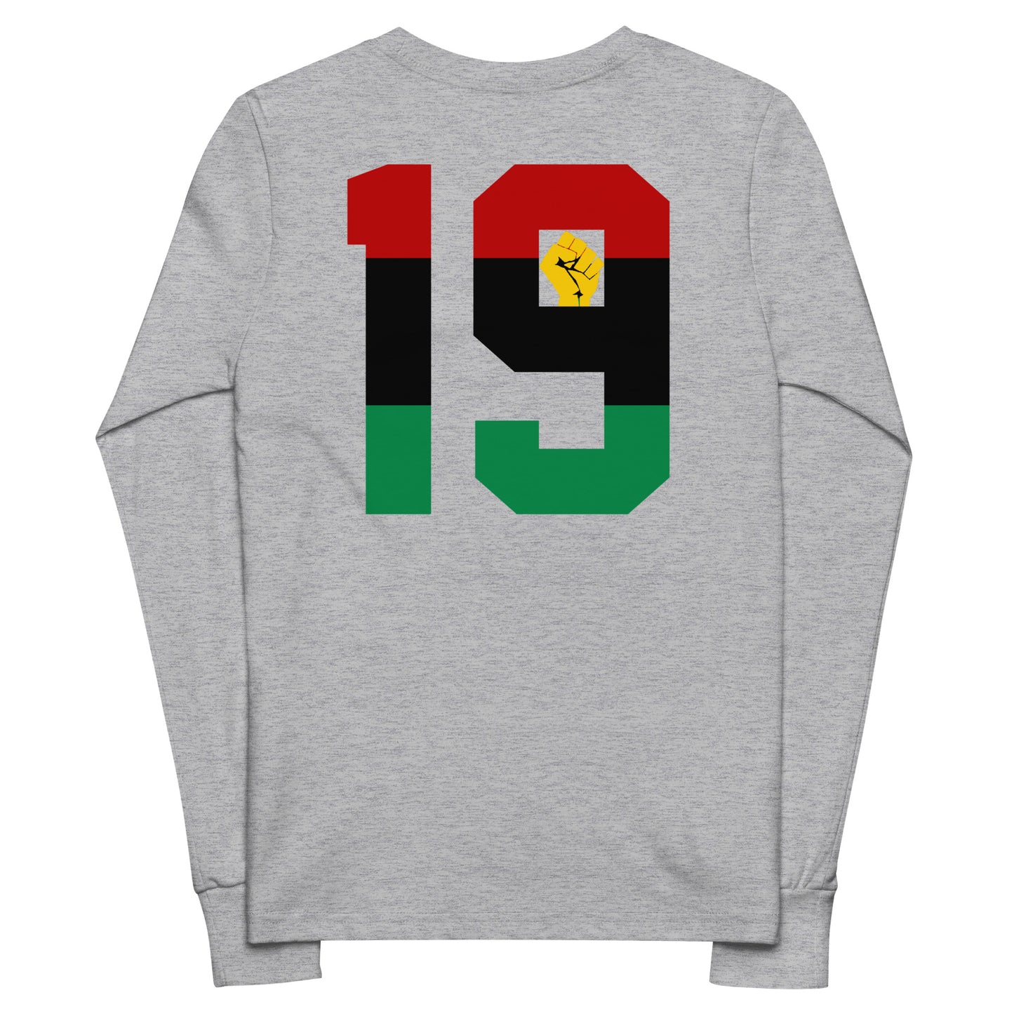 Juneteenth Celebration Youth Long Sleeve Tee