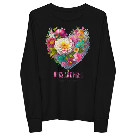 Youthful Love: Celebrating Mothers Youth Long Sleeve Tee