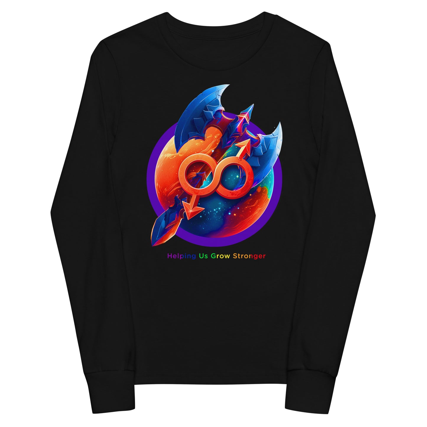 Pride Month Youth Long Sleeve Tee