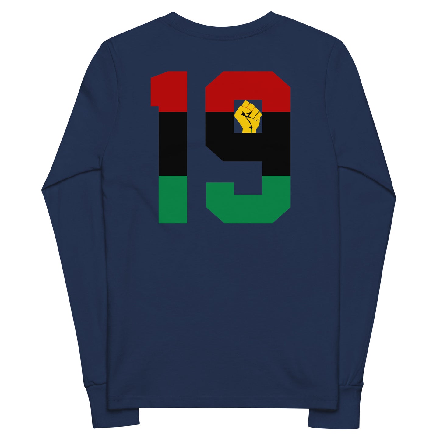 Juneteenth Celebration Youth Long Sleeve Tee