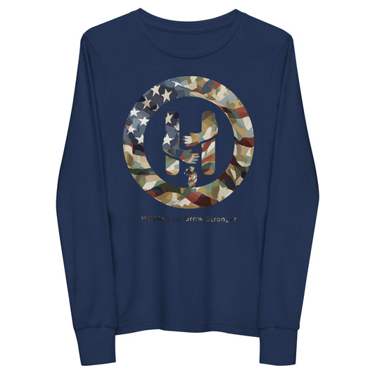 Youthful Tribute: Memorial Day Long Sleeve Tee