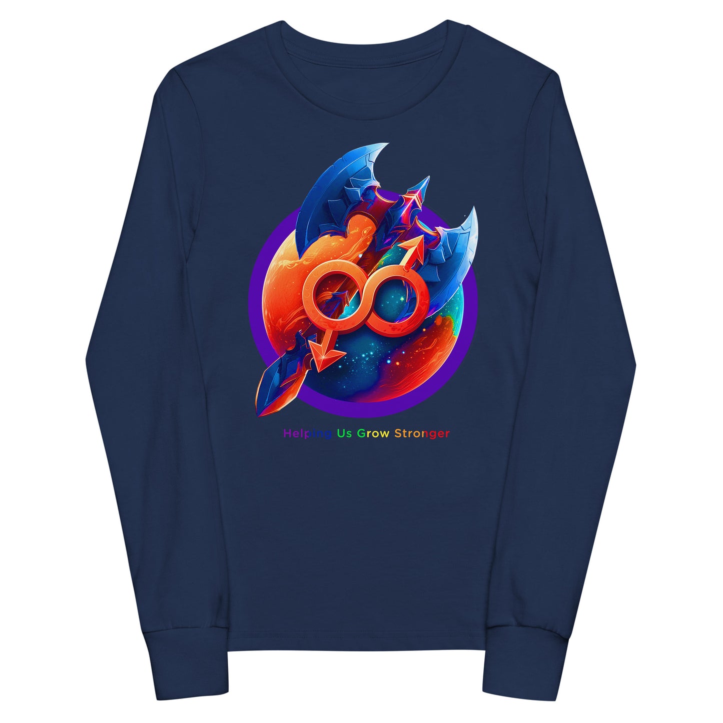 Pride Month Youth Long Sleeve Tee