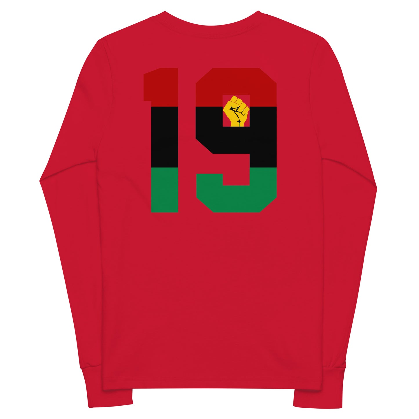 Juneteenth Celebration Youth Long Sleeve Tee