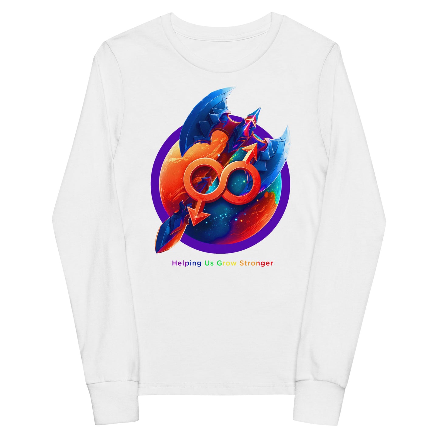 Pride Month Youth Long Sleeve Tee